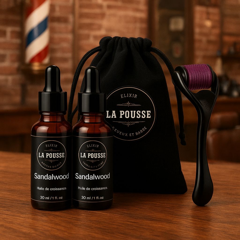 Kit de soin naturelle pour Barbe La Pousse