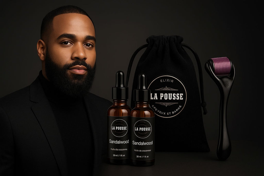 Kit de soin naturelle pour Barbe La Pousse