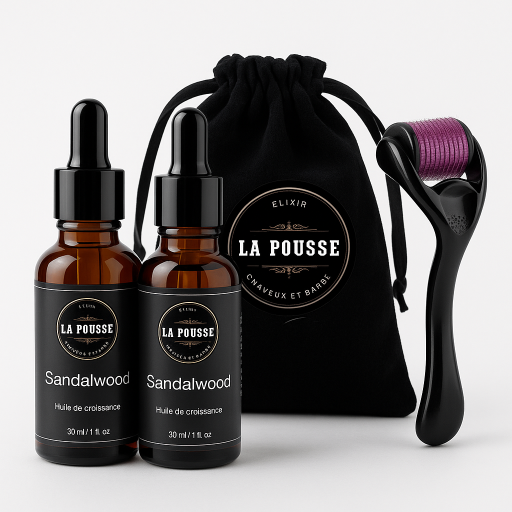 Kit de soin naturelle pour Barbe La Pousse
